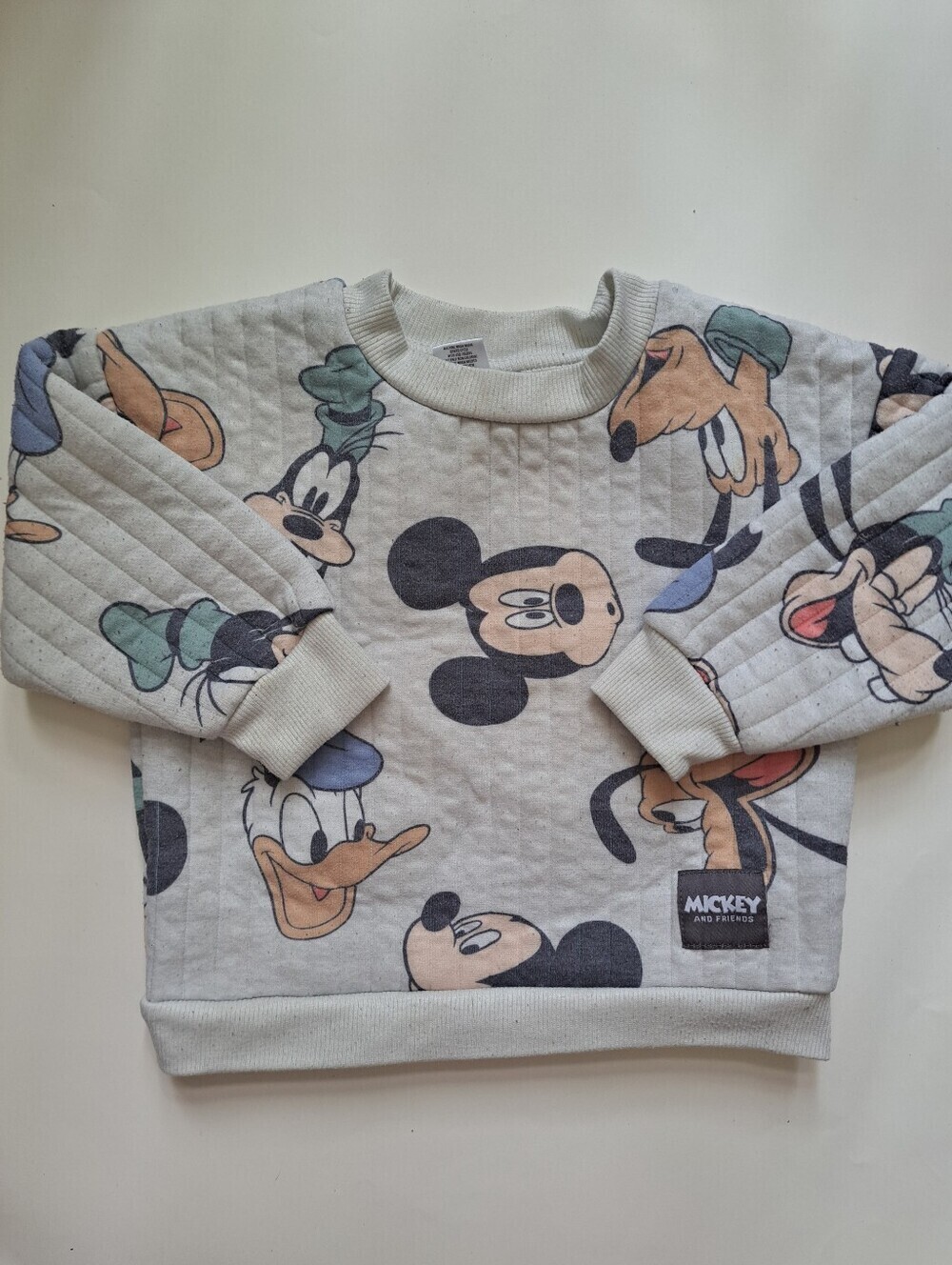 3/20$ Disney Mickey & Friends Grey Kids' Crewneck Sweatshirt With Pant